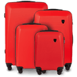 ZESTAW 4 WALIZEK WINGS PLOVER RED