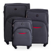 Zestaw 3 walizek Wings EAGLE 1708 DARK GREY