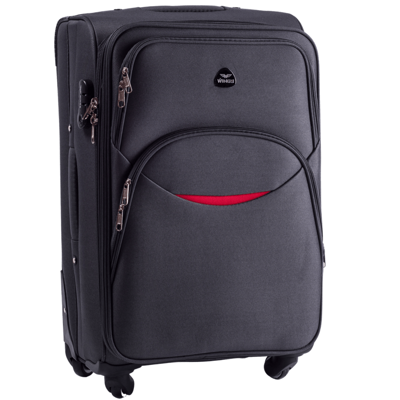 Zestaw 3 walizek Wings EAGLE 1708 DARK GREY