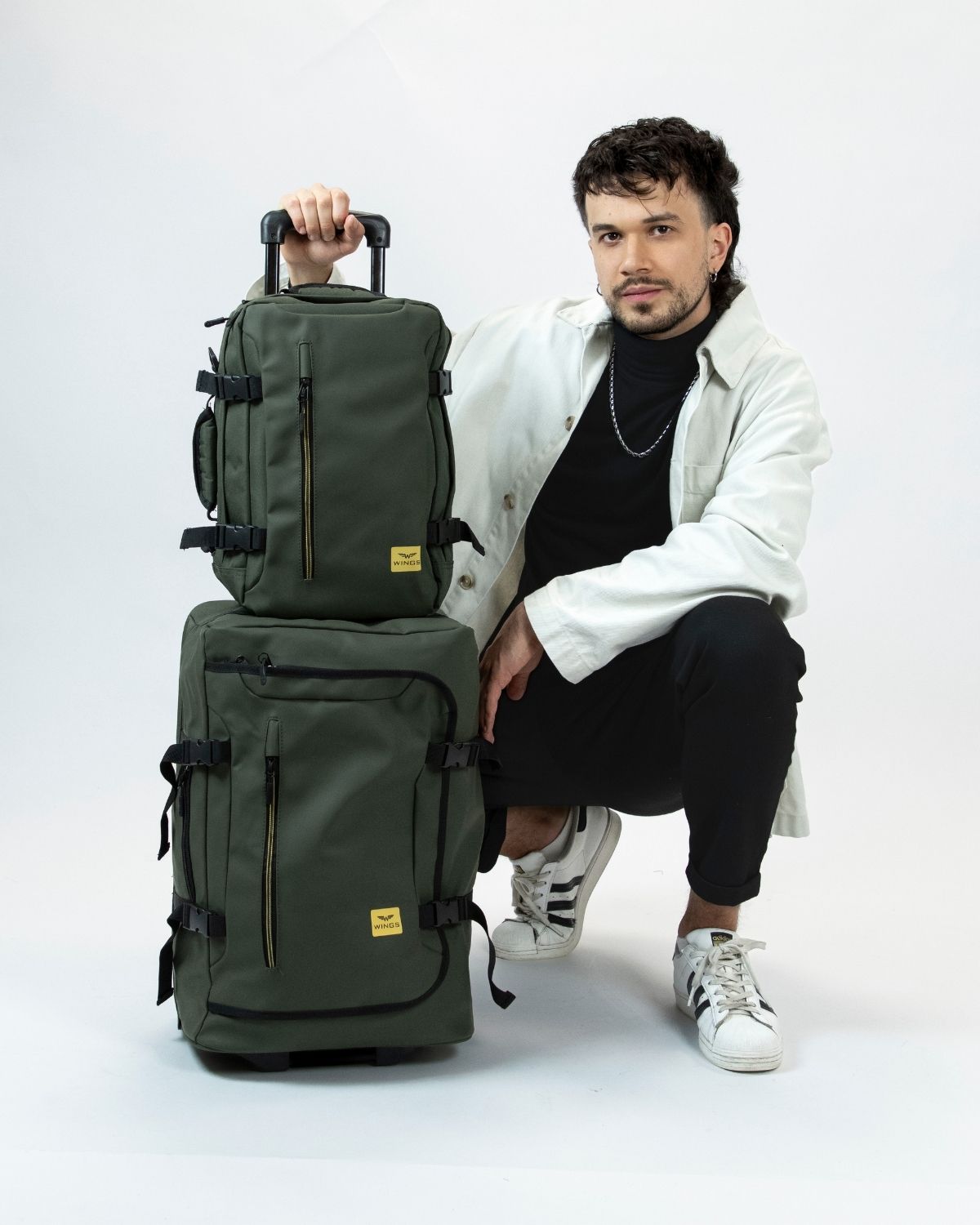 WINGS plecak podróżny PARTRIGE Dark Green
