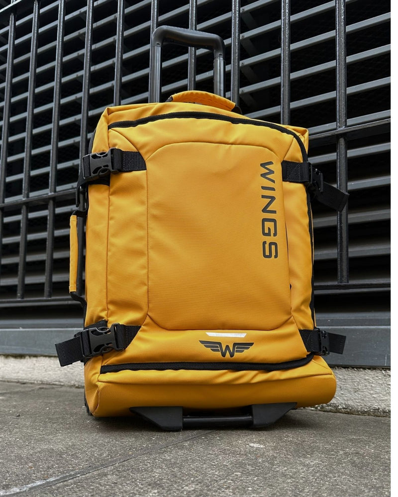WINGS Walizka miękka Mała kabinowa 20" ROOK yellow