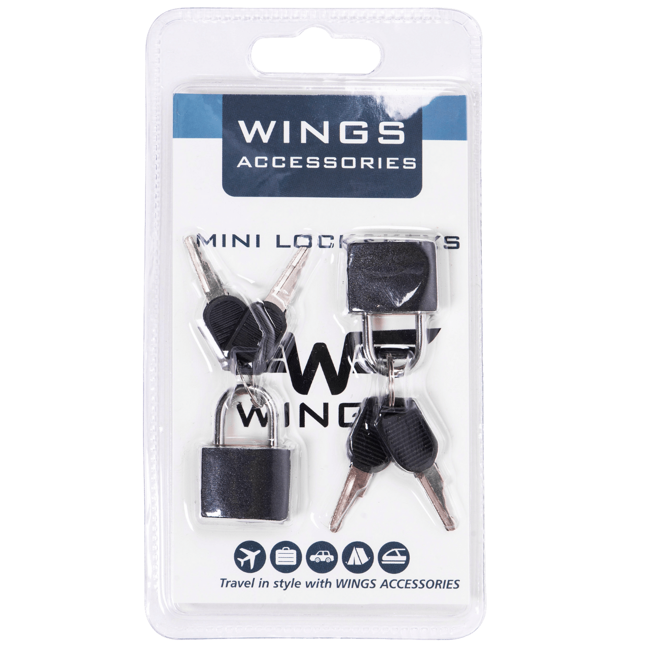 Zestaw kłódek do walizki Wings