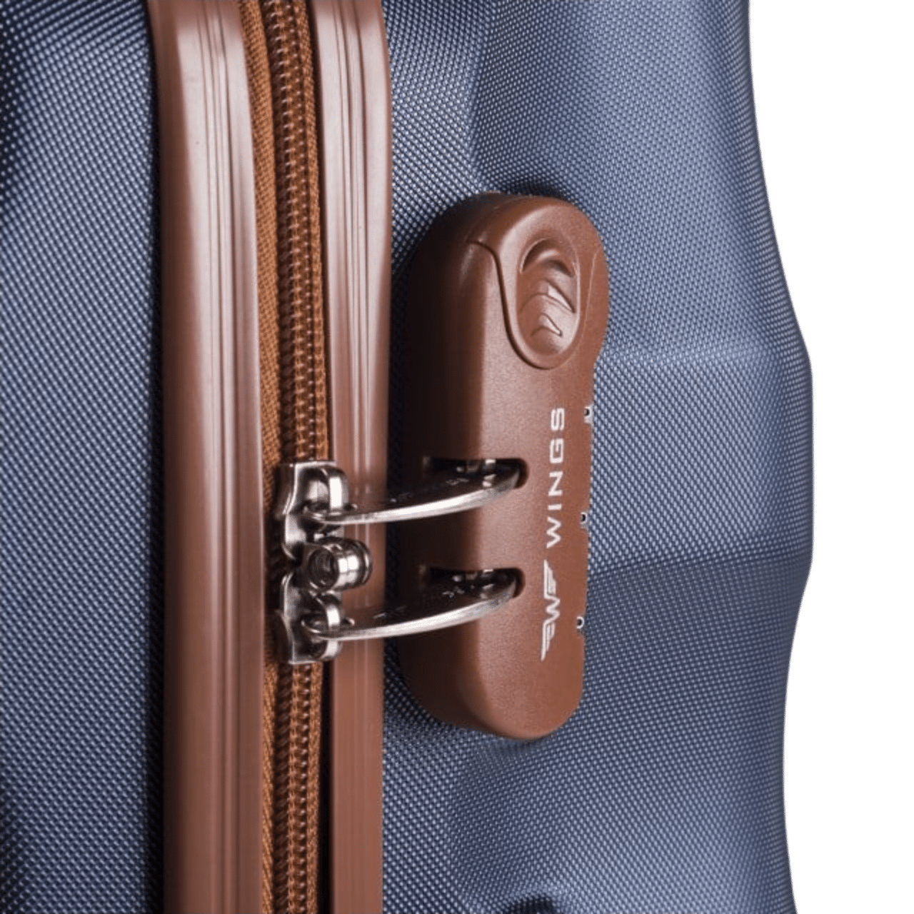 Walizka kabinowa twarda Wings Albatross 20" BLUE