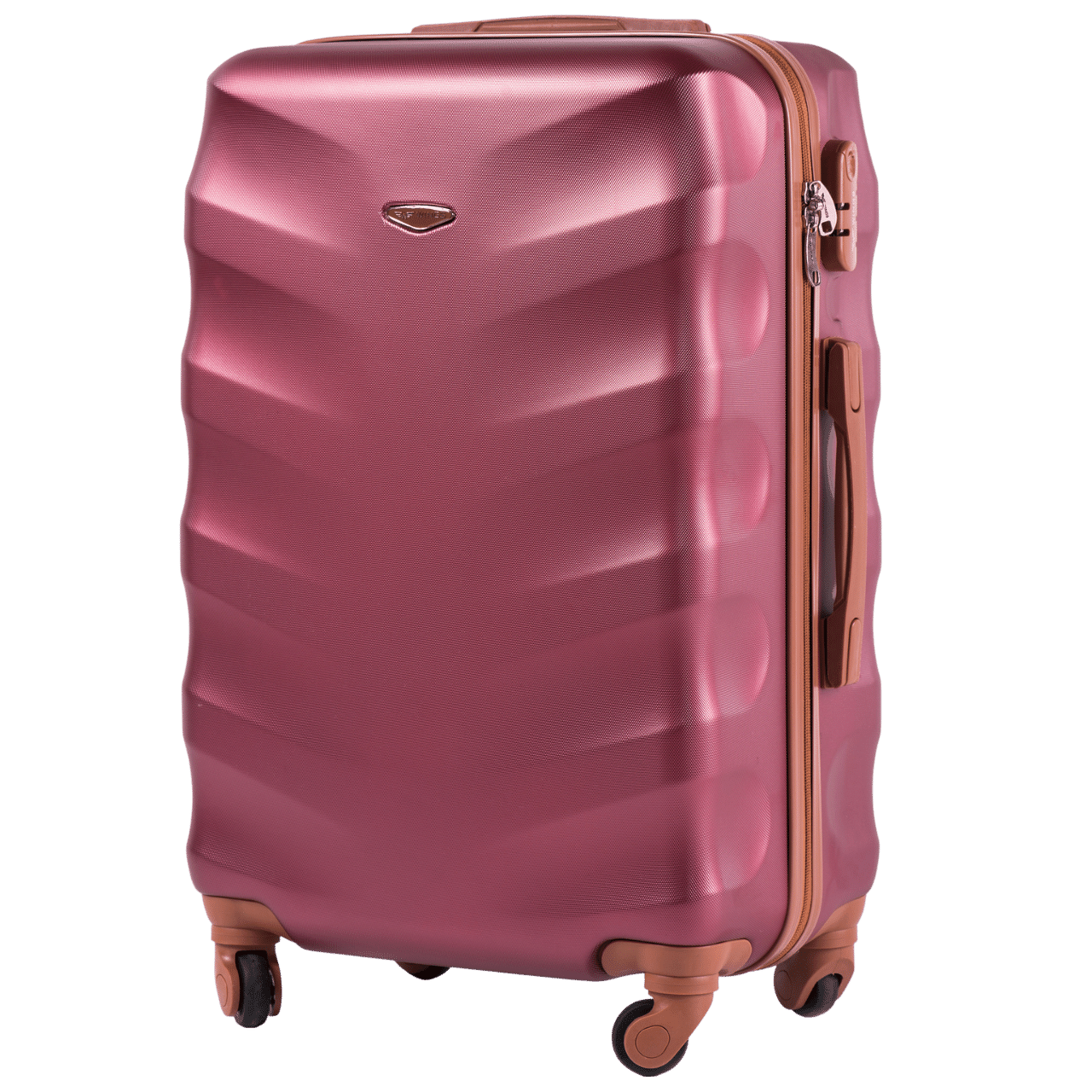 Walizka podróżna średnia Wings Albatross 24" WINE RED