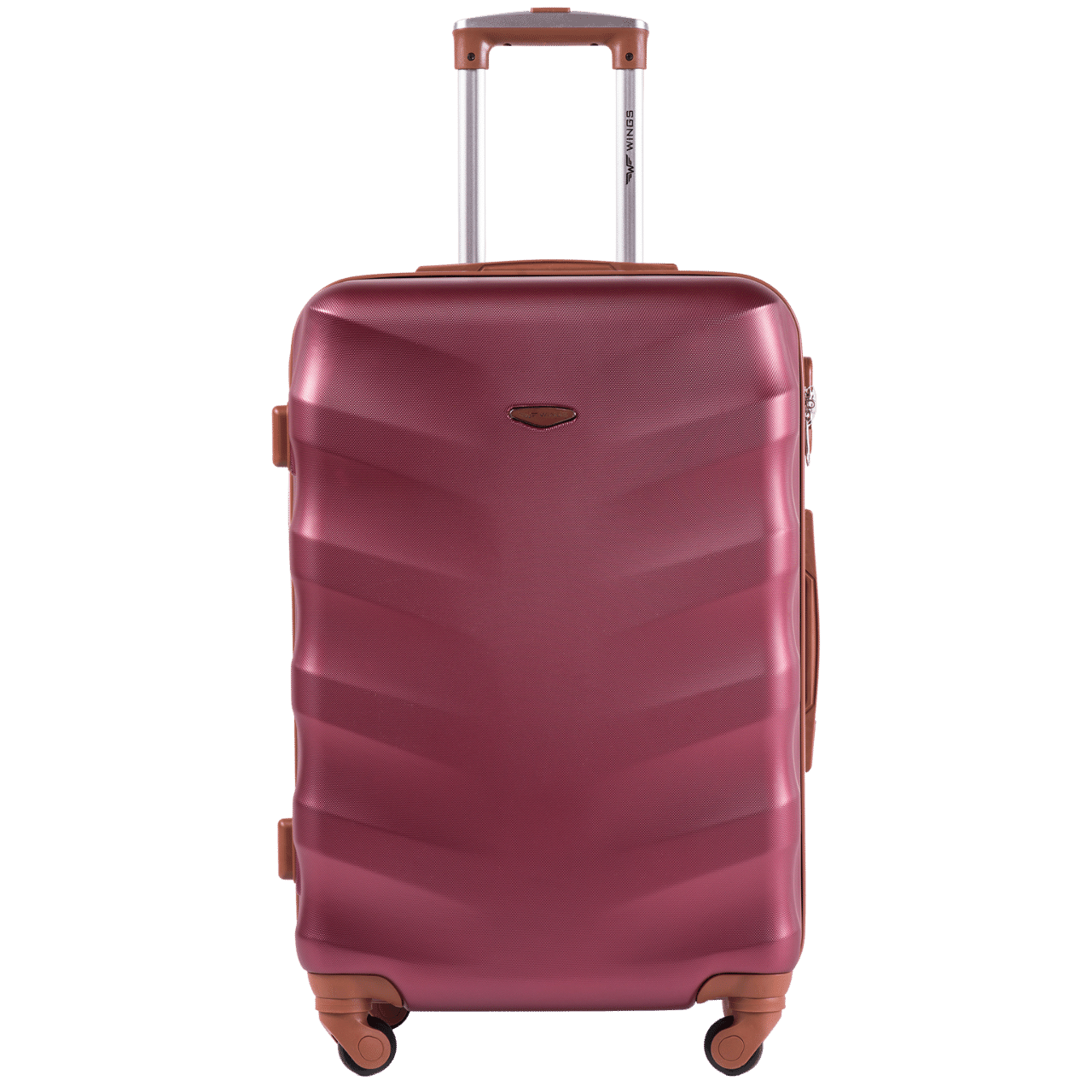 Walizka podróżna średnia Wings Albatross 24" WINE RED