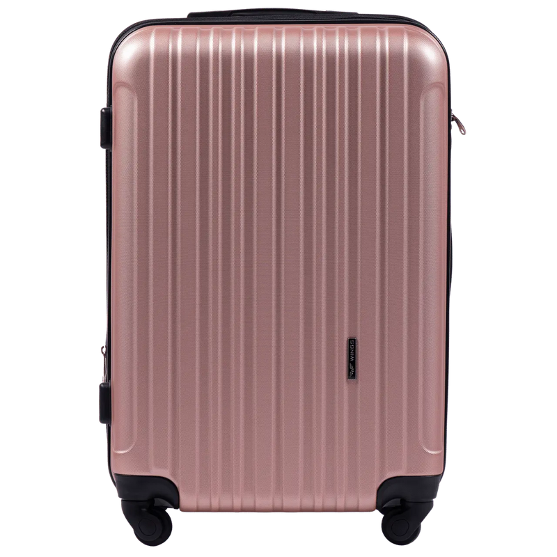 Walizka Podróżna ŚREDNIA WINGS FLAMINGO 24" ROSE GOLD