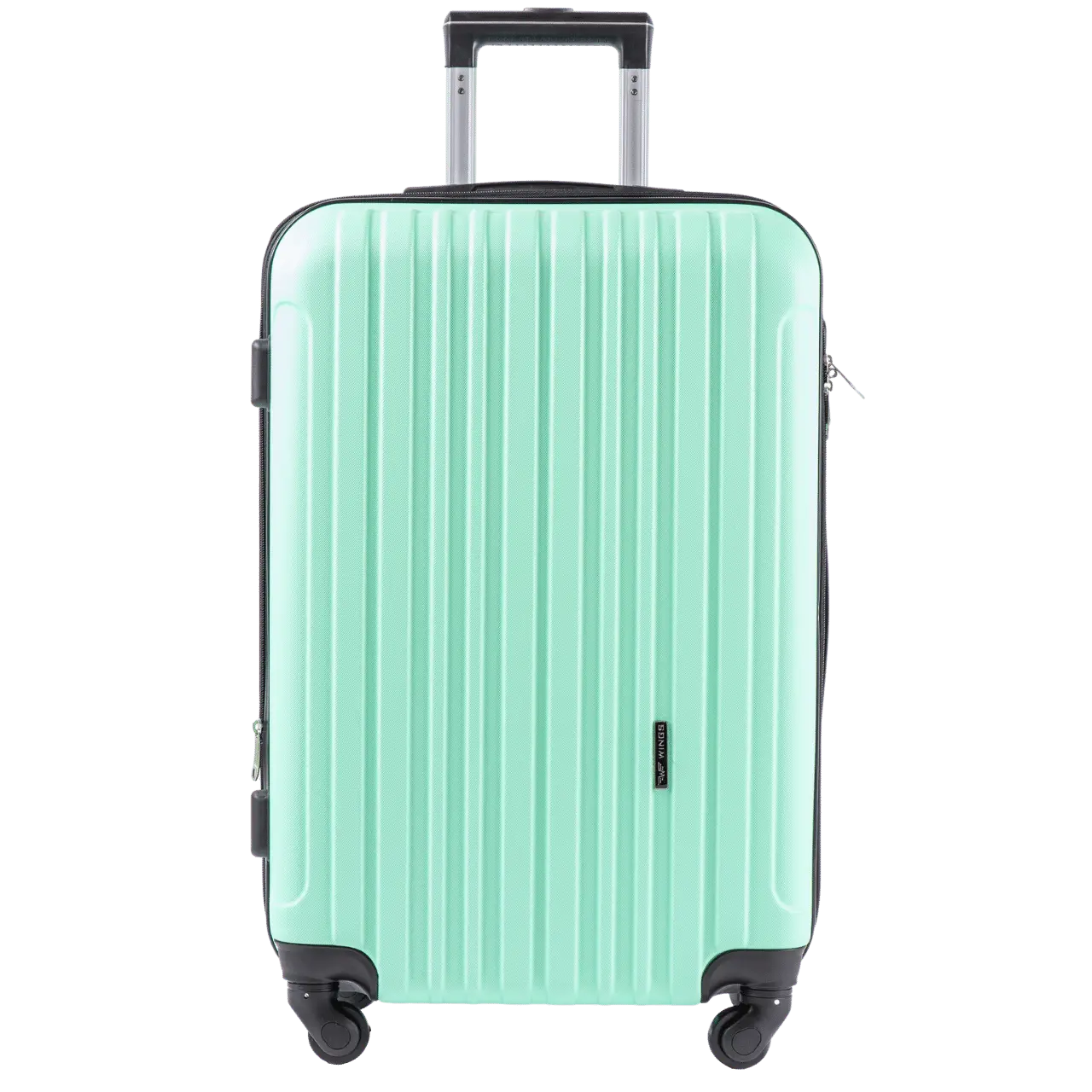 Walizka Podróżna ŚREDNIA WINGS FLAMINGO 24" LIGHT GREEN FLAMINGO COLLECTION