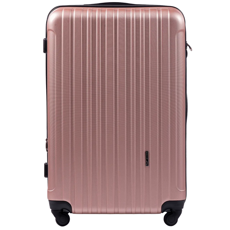Walizka Podróżna DUŻA WINGS FLAMINGO 28'' ROSE GOLD
