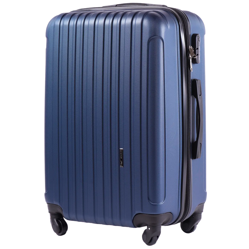 Walizka Podróżna Poszerzana DUŻA WINGS FLAMINGO 28'' BLUE