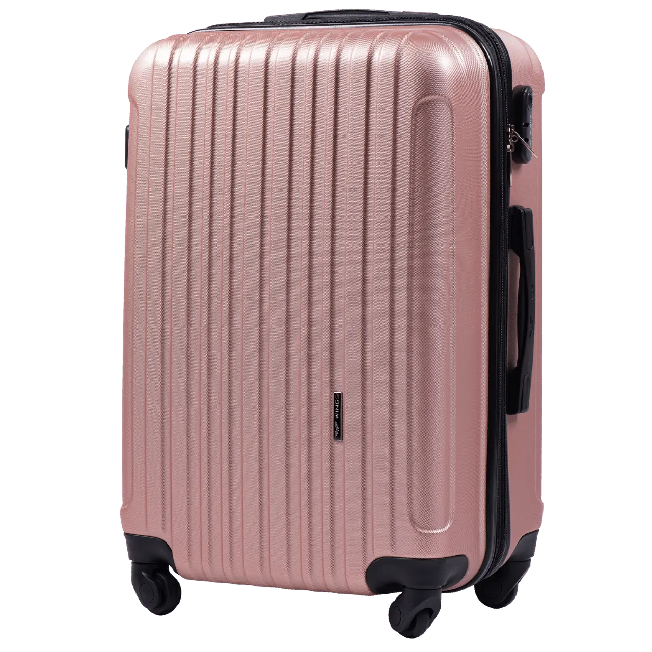 ZESTAW 3 WALIZEK WINGS FLAMINGO ROSE GOLD FLAMINGO COLLECTION