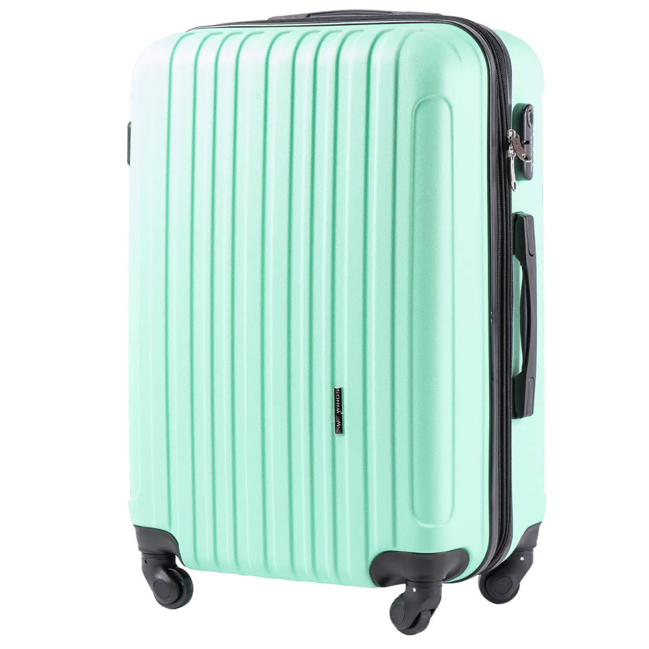 ZESTAW 3 WALIZEK WINGS FLAMINGO LIGHT GREEN FLAMINGO COLLECTION