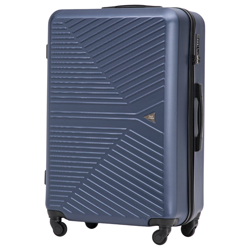 Walizka DUŻA WINGS MERLIN 28" DARK BLUE