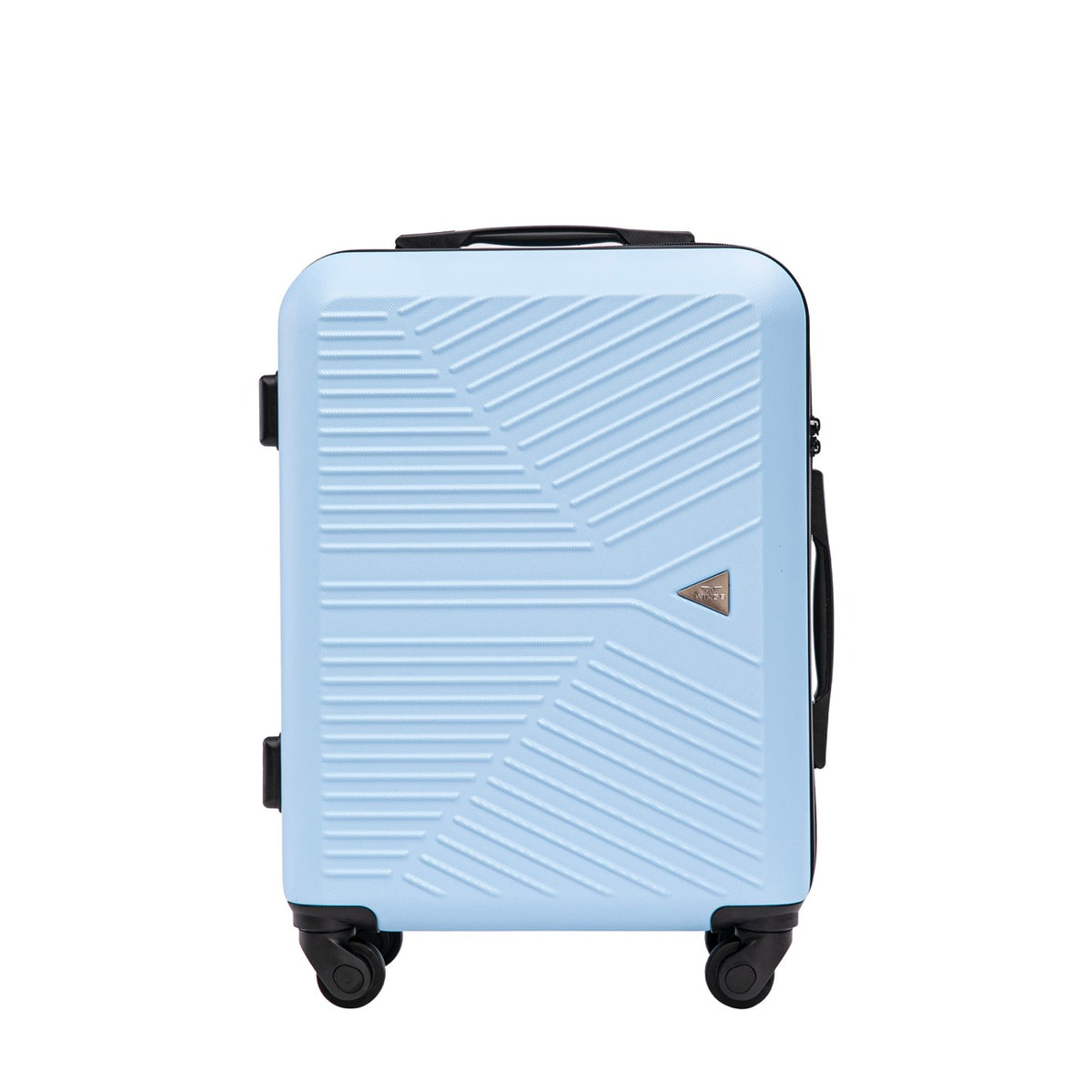 Zestaw walizek WINGS Merlin 3 szt. z 100% poliwęglanu LIGHT BLUE