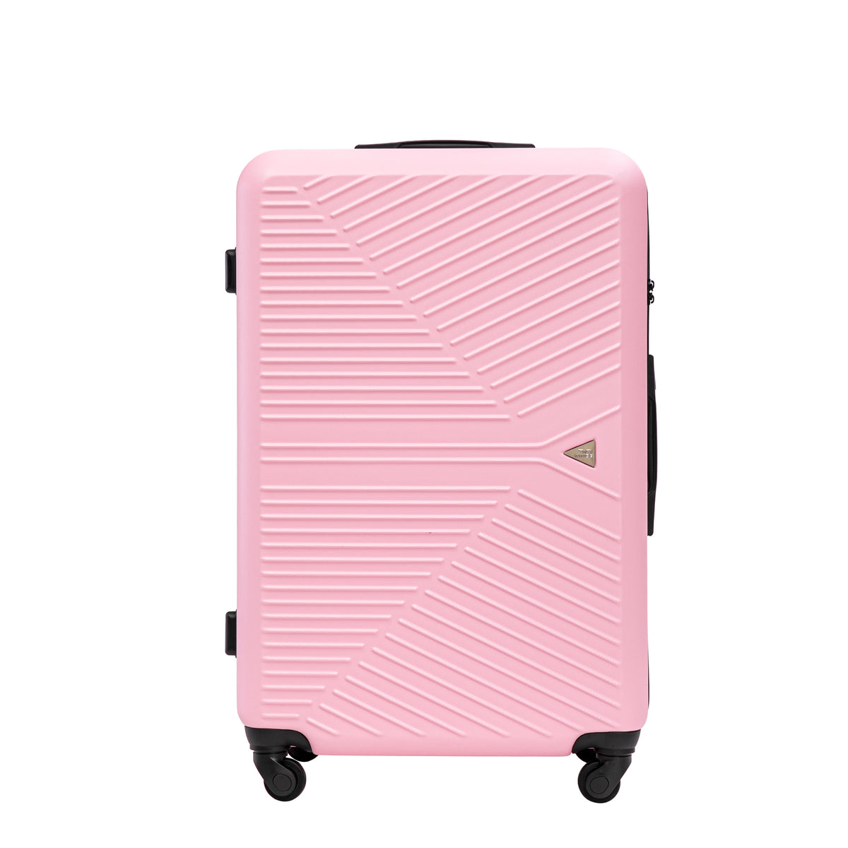 Zestaw walizek WINGS Merlin 3 szt. z 100% poliwęglanu LIGHT PINK