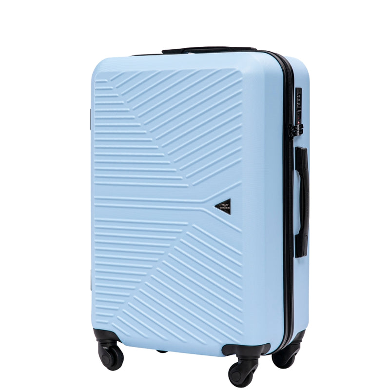 Walizka Średnia WINGS MERLIN 24" LIGHT BLUE