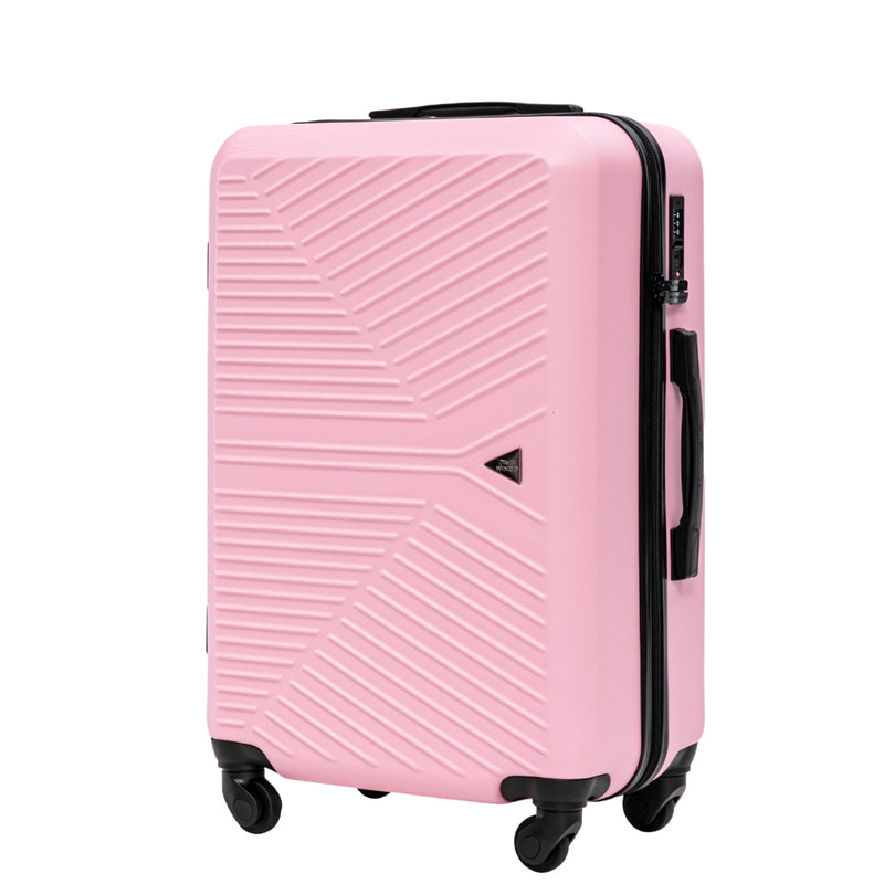 Walizka Średnia WINGS MERLIN 24" PINK