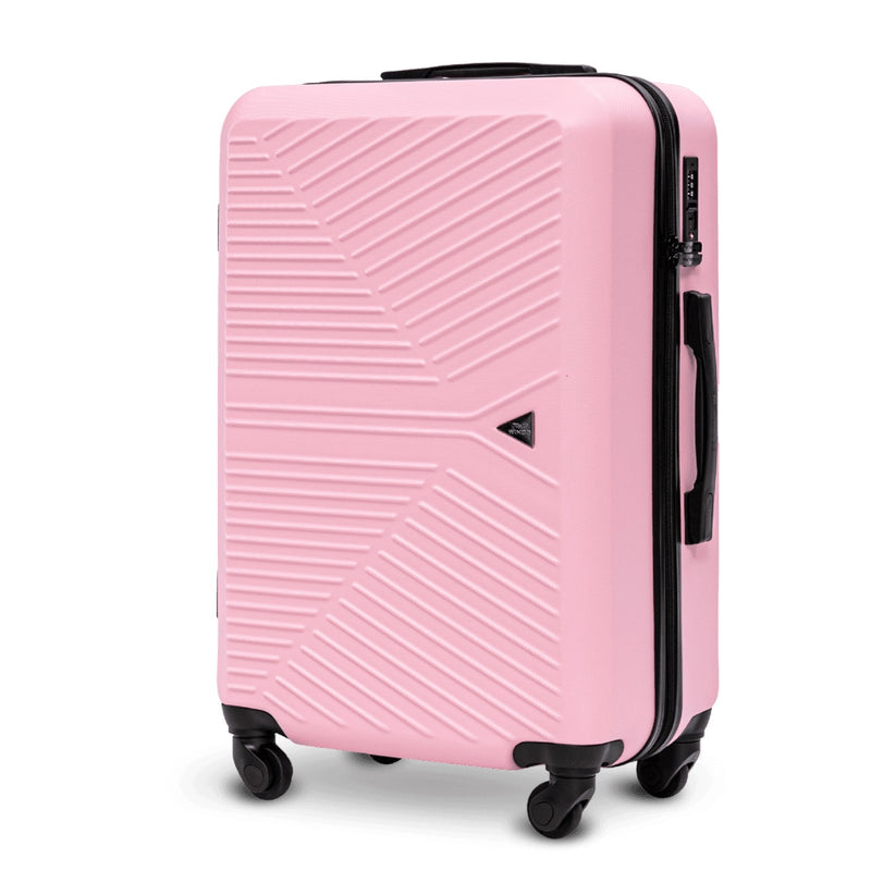 Walizka Średnia WINGS MERLIN 24" PINK