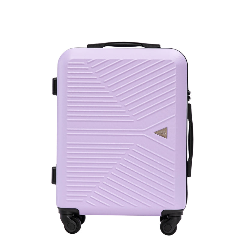 Walizka KABINOWA WINGS MERLIN 20" WHITE PURPLE