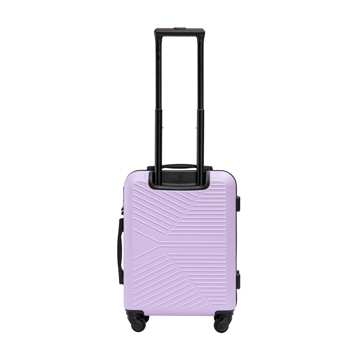 Zestaw walizek WINGS Merlin 3 szt. z 100% poliwęglanu WHITE PURPLE