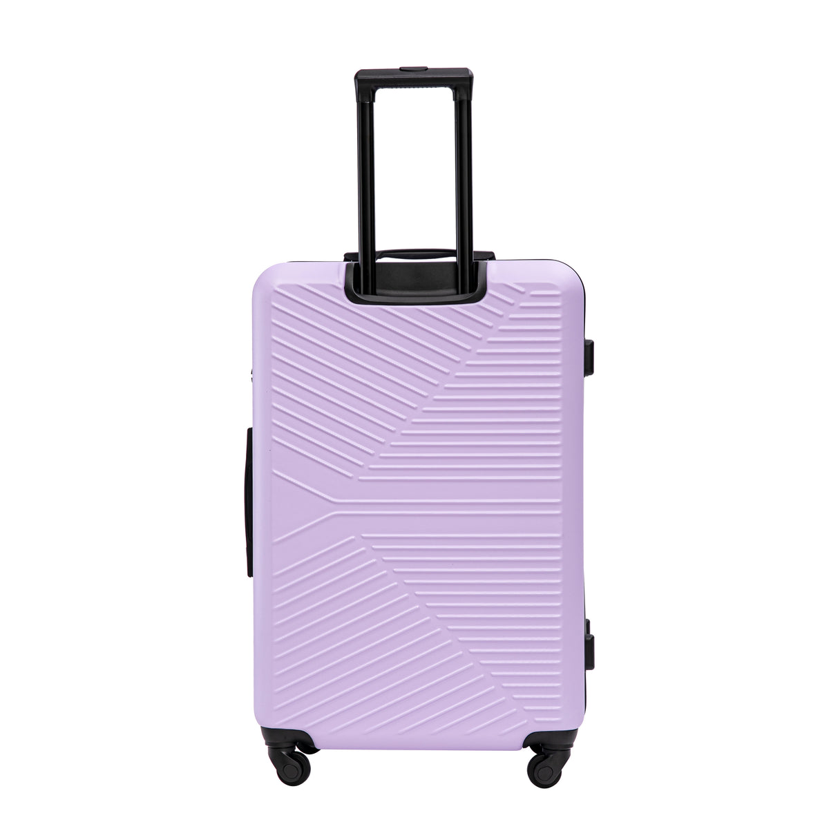 Zestaw walizek WINGS Merlin 3 szt. z 100% poliwęglanu WHITE PURPLE