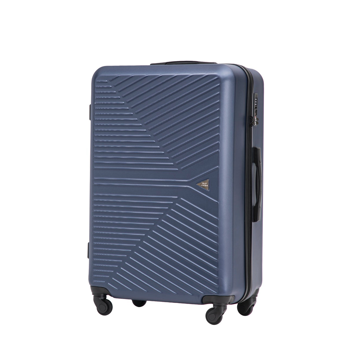 Zestaw walizek WINGS Merlin 3 szt. z 100% poliwęglanu DARK BLUE