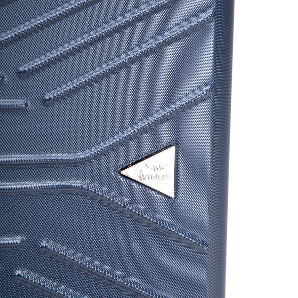 Zestaw walizek WINGS Merlin 3 szt. z 100% poliwęglanu DARK BLUE
