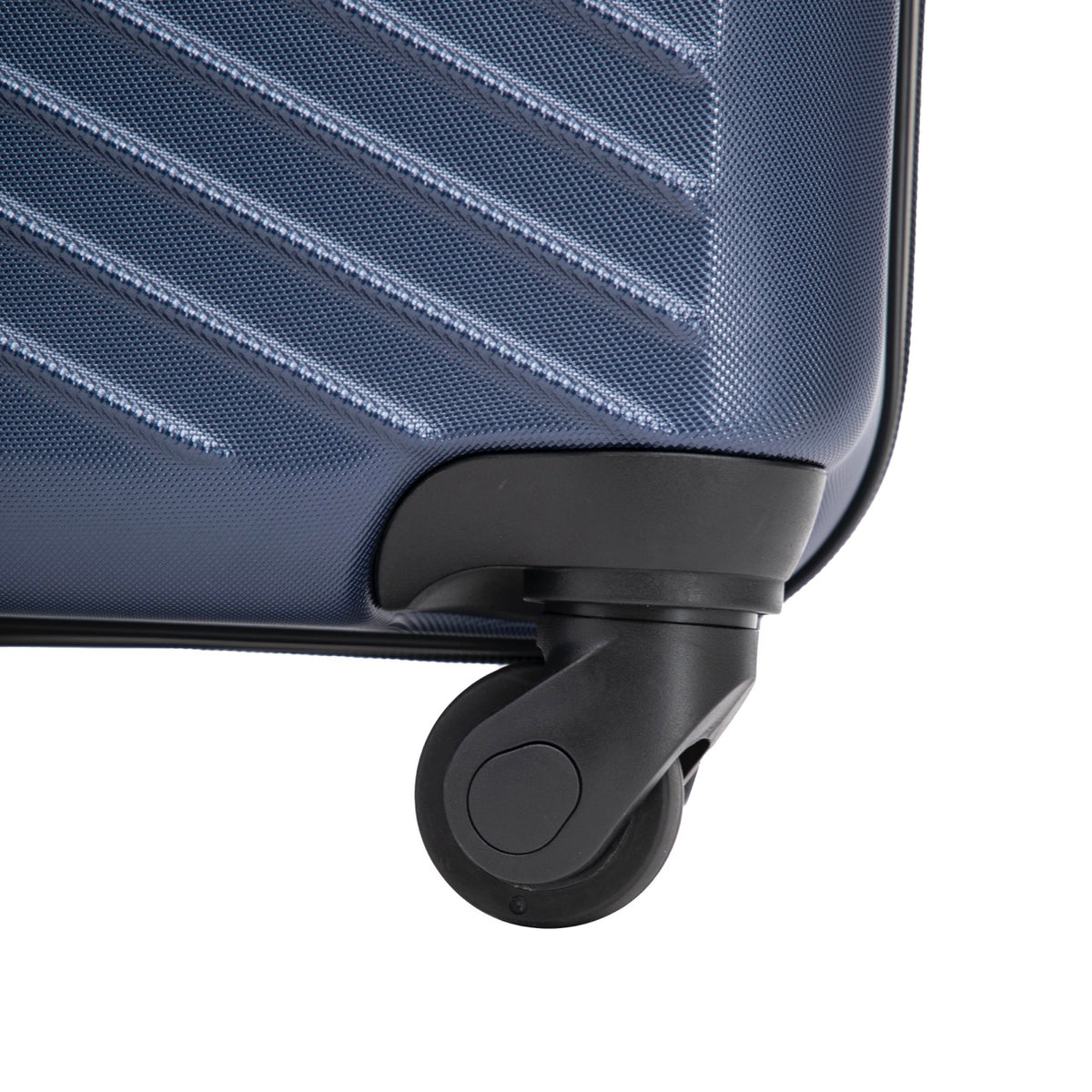 Zestaw walizek WINGS Merlin 3 szt. z 100% poliwęglanu DARK BLUE