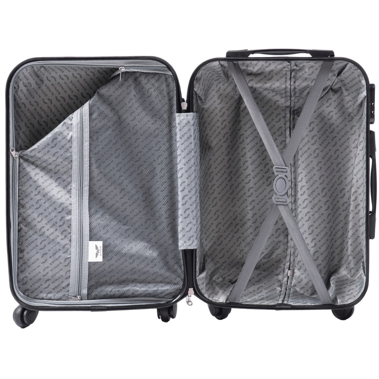 WINGS KIDS Walizka kabinowa twarda Jay Monster 20"