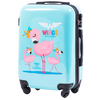 WINGS KIDS Walizka kabinowa twarda Jay Flamingo 20"