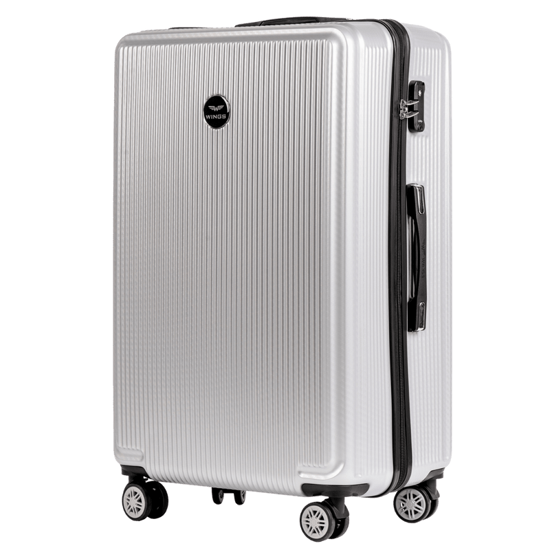 Walizka duża Wings PC African Eagle 2.0 28'' SILVER