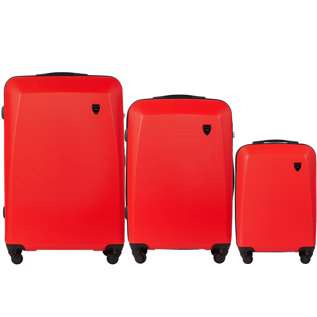 ZESTAW 3 WALIZEK WINGS PLOVER RED