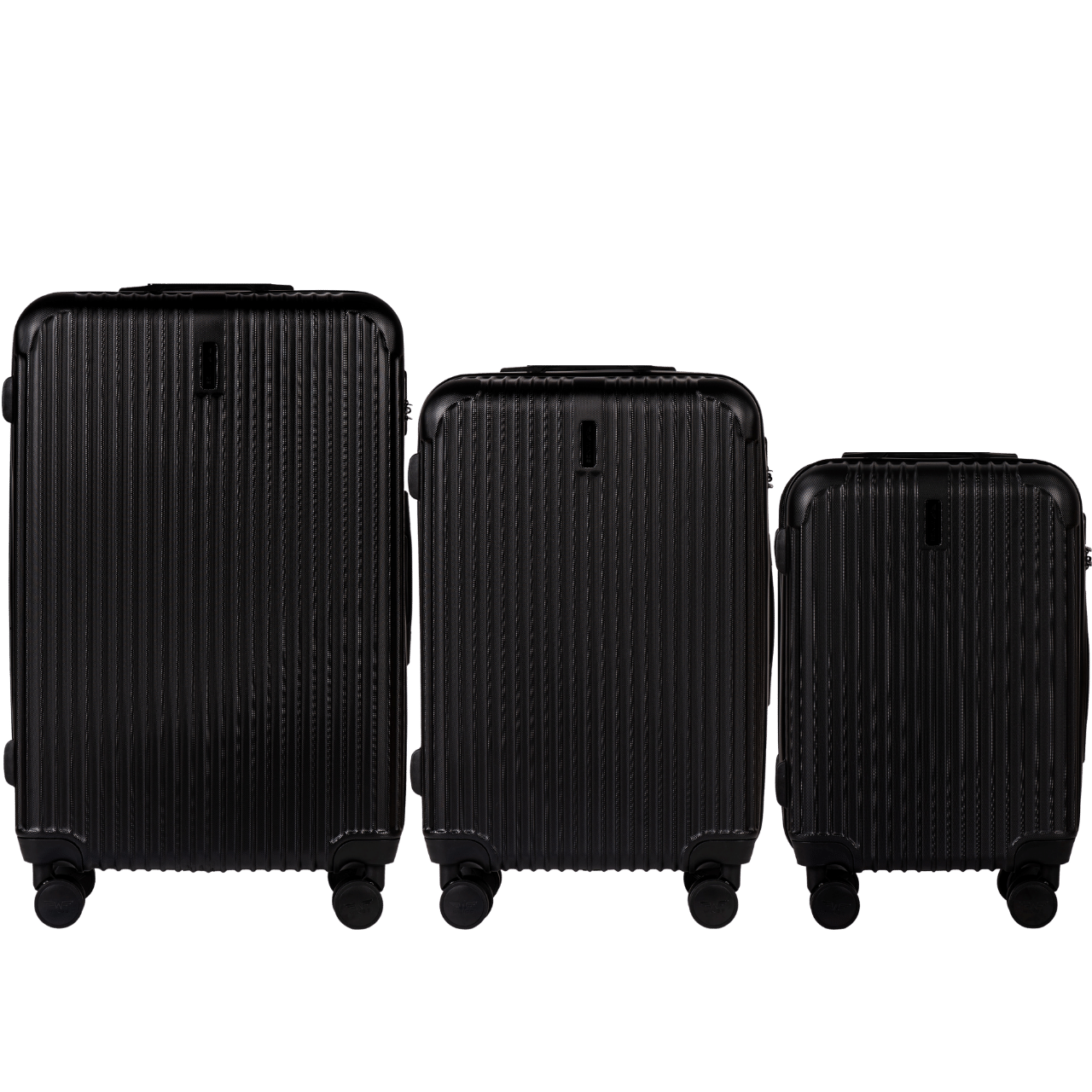 ZESTAW 3 WALIZEK WINGS EGRET BLACK
