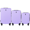 ZESTAW 3 WALIZEK WINGS EGRET LIGHT PURPLE