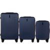 ZESTAW 3 WALIZEK WINGS EGRET DARK BLUE