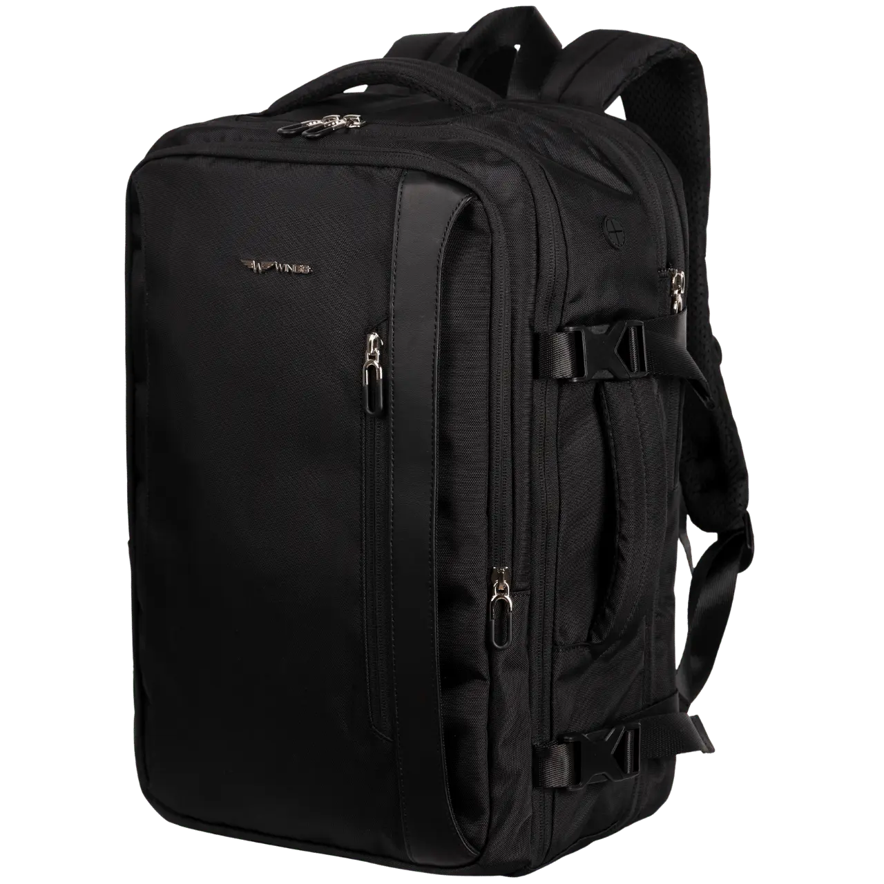 WINGS Plecak wielofunkcyjny SKYLARK poszerzany BLACK SKYLARK COLLECTION