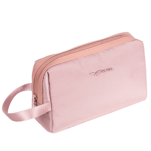 WINGS Kosmetyczna mała jednokomorowa SKYLARK pink