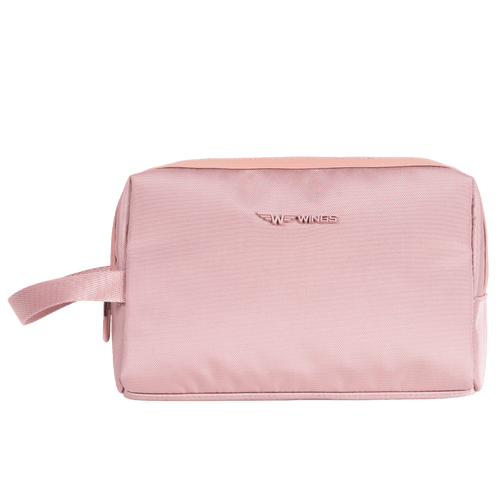 WINGS Kosmetyczna mała jednokomorowa SKYLARK pink