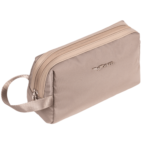 WINGS Kosmetyczna mała jednokomorowa SKYLARK beige