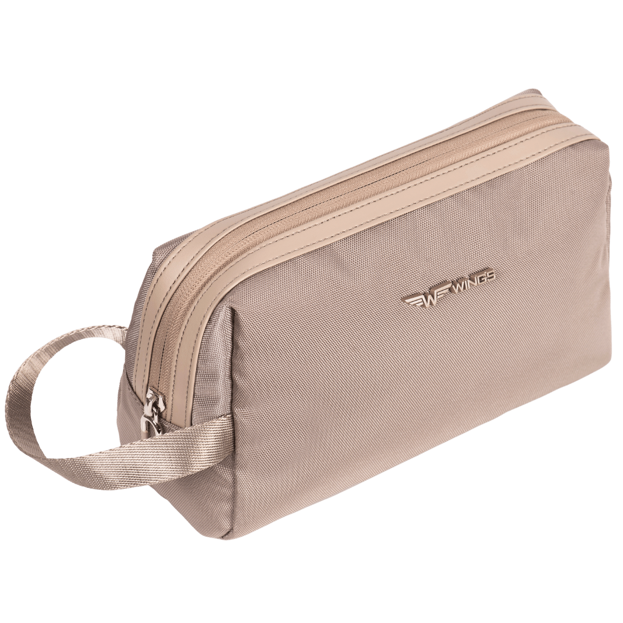 WINGS Kosmetyczka mała jednokomorowa SKYLARK beige SKYLARK COLLECTION