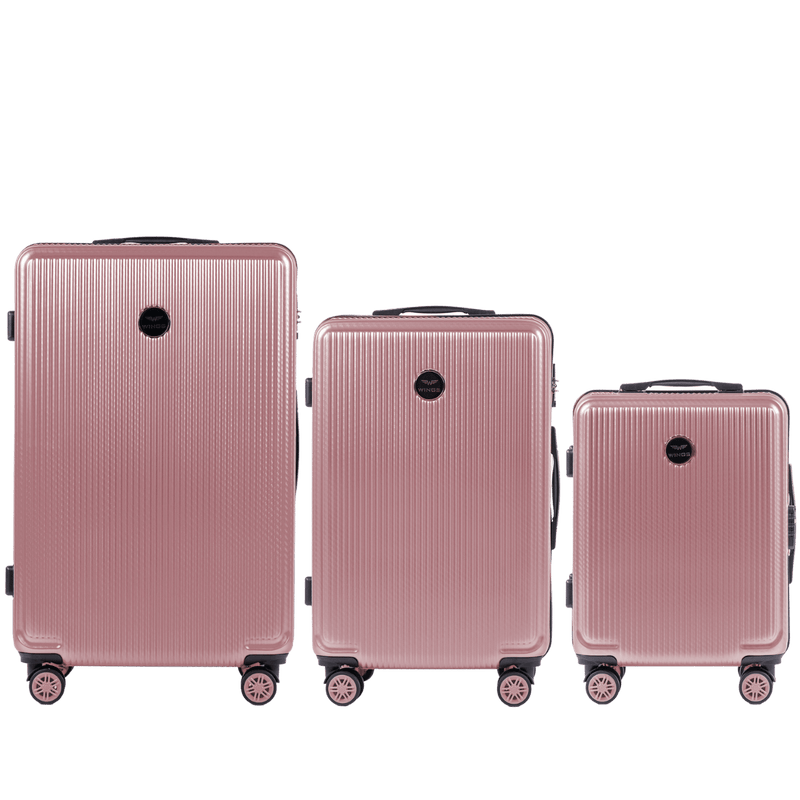 Zestaw 3 walizek Wings PC African Eagle 2.0 PINK