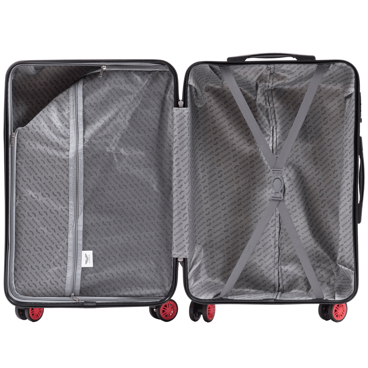 Walizka kabinowa Wings PC African Eagle 20" PINK