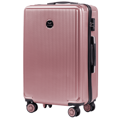 Walizka średnia Wings PC African Eagle 24" PINK