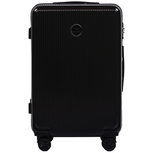 Walizka średnia Wings PC African Eagle 24" BLACK