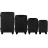 Zestaw 4 walizek Wings PC Sea Eagle BLACK