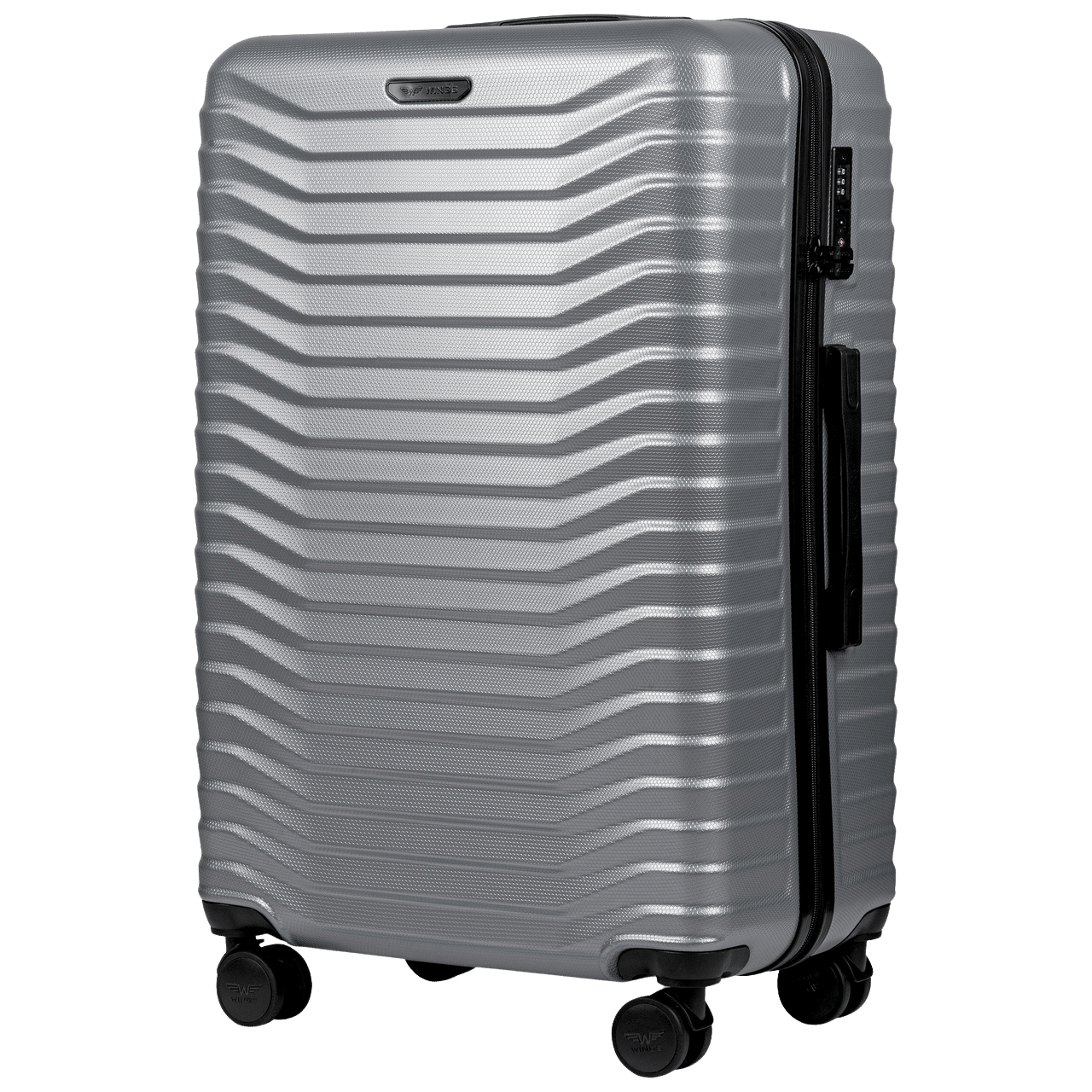 Walizka DUŻA WINGS PC SEA EAGLE 28" SILVER