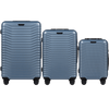 Zestaw 3 walizek Wings PC Sea Eagle BLUE