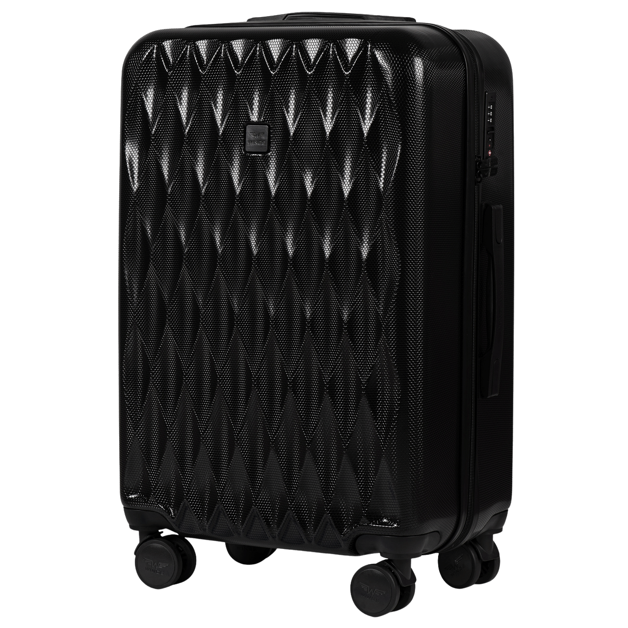 Zestaw 3 walizek Wings PC Golden Eagle BLACK