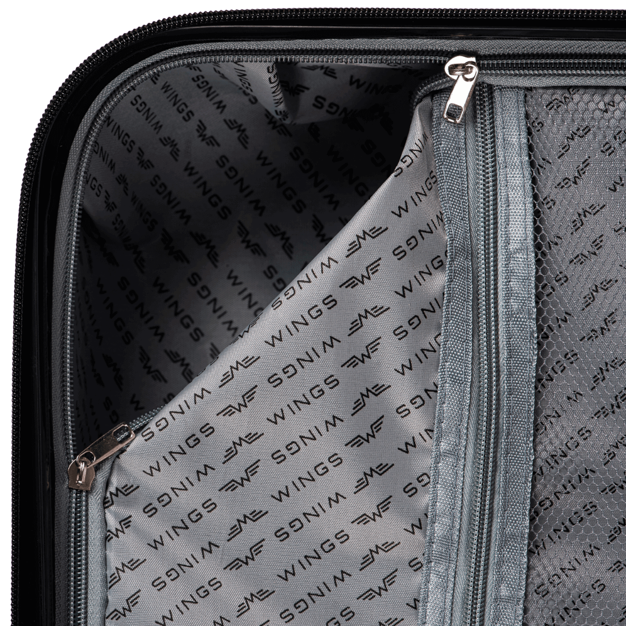 Zestaw 3 walizek Wings PC Golden Eagle BLACK