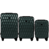 Zestaw 3 walizek Wings PC Golden Eagle DARK GREEN