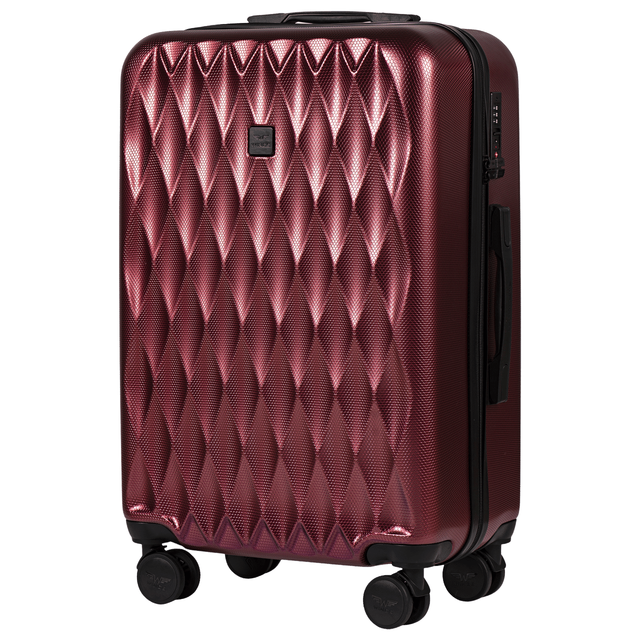 Walizka średnia Wings PC Golden Eagle 24" WINE RED GOLDEN EAGLE COLLECTION